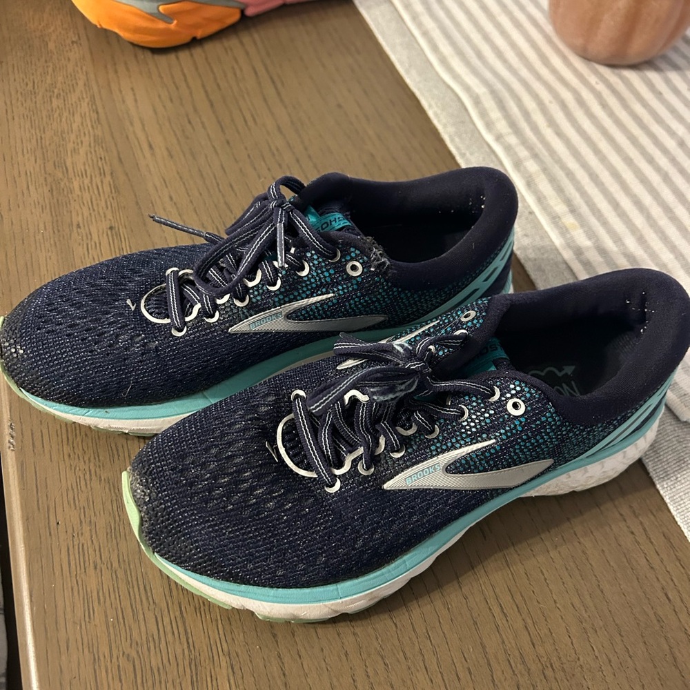 Brooks Ghost 11 Navy Running Shoes